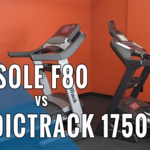 Sole F80 vs NordicTrack 1750 Treadmill Comparison Review