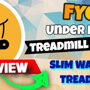FYC Under Desk Treadmill 2 5hp Slim Walking Treadmill Review ✅?